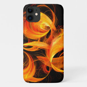 Fireball Abstract Art iPhone 11 Case