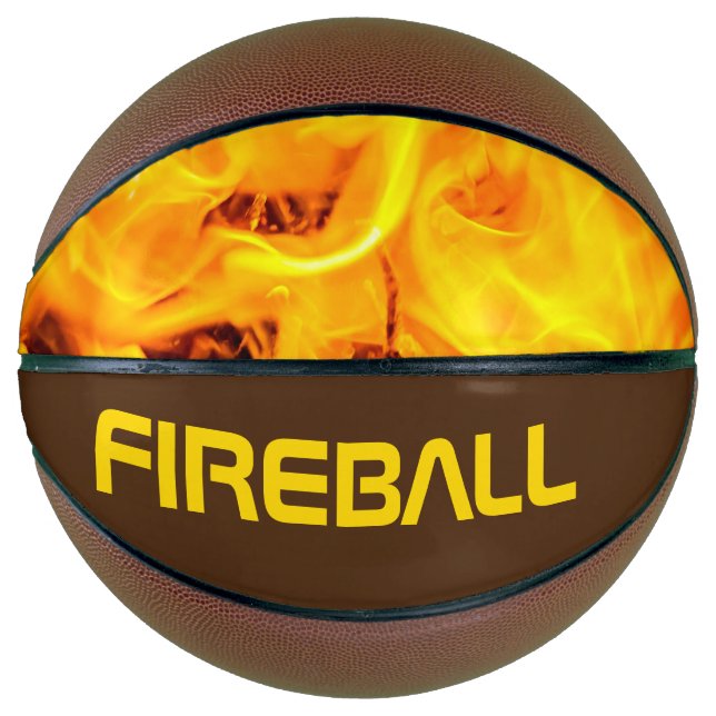 Fireball Customisable Basketball (Front)