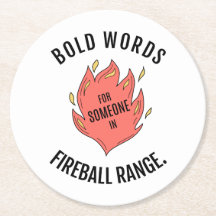 Fireball D&D Coaster