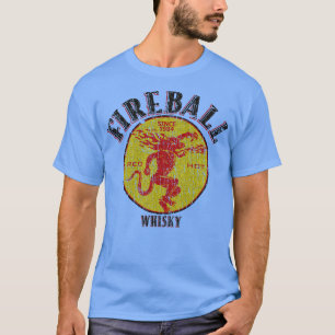 FIREBALL WHISKY 1984 VINTAGE RETRO STYLE T-Shirt