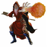 Fireball Wizard Sculpture Ornament Photo Sculpture Decoration<br><div class="desc">Wizards, magicians, sorcerers, warlocks and practitioners of magic by other titles have appeared in myths, folktales and literature throughout recorded history, and fantasy draws on this background. Most wizards have powers arising from their study, possibly based on innate talent, rather than having their magical abilities occur entirely spontaneously, or be...</div>