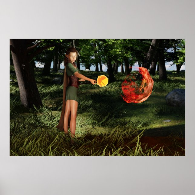 Fireballs in anger poster (Front)