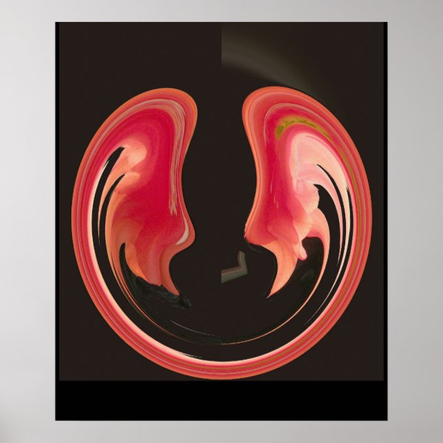 Firebird Abstract Poster (Front)