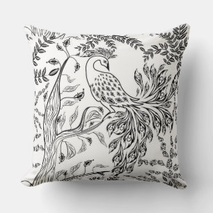 Firebird, bird cushion