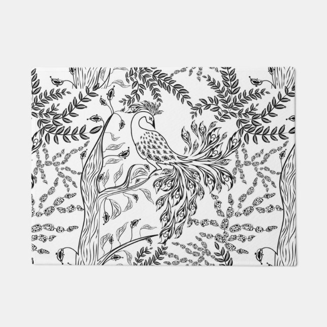 Firebird, bird doormat (Front)