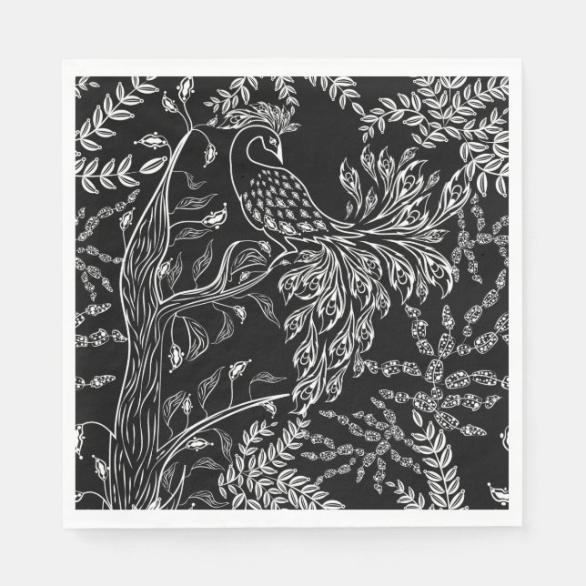 Firebird, bird napkin (Front)