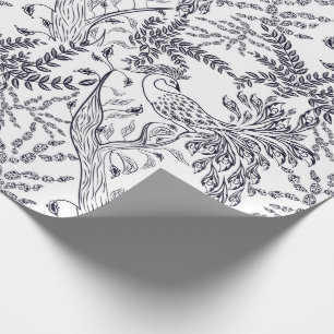 Firebird, bird wrapping paper