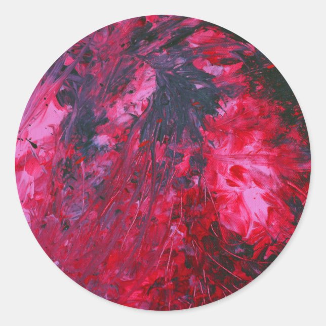 Firebird Classic Round Sticker (Front)