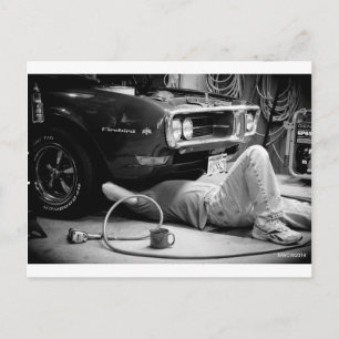 Firebird Mechanic Postcard