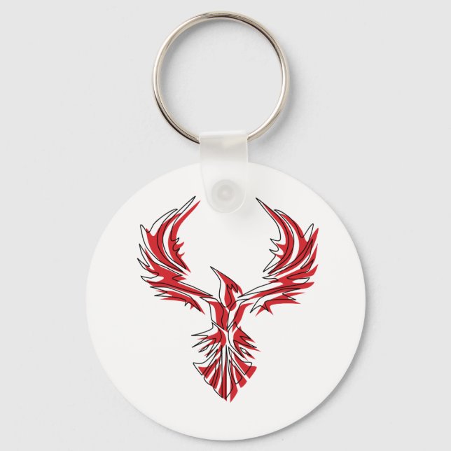 Firebird - Phoenix Key Ring (Front)