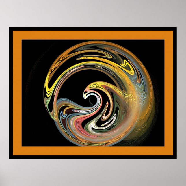 FIREBIRD PHOENIX ORANGE POSTER (Front)