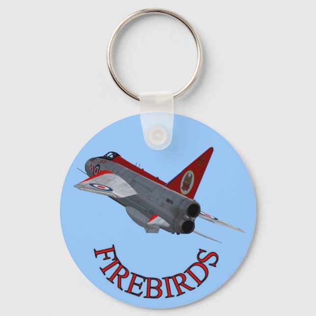 Firebirds Lightning Keychain (Front)