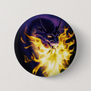 Firebreather 6 Cm Round Badge