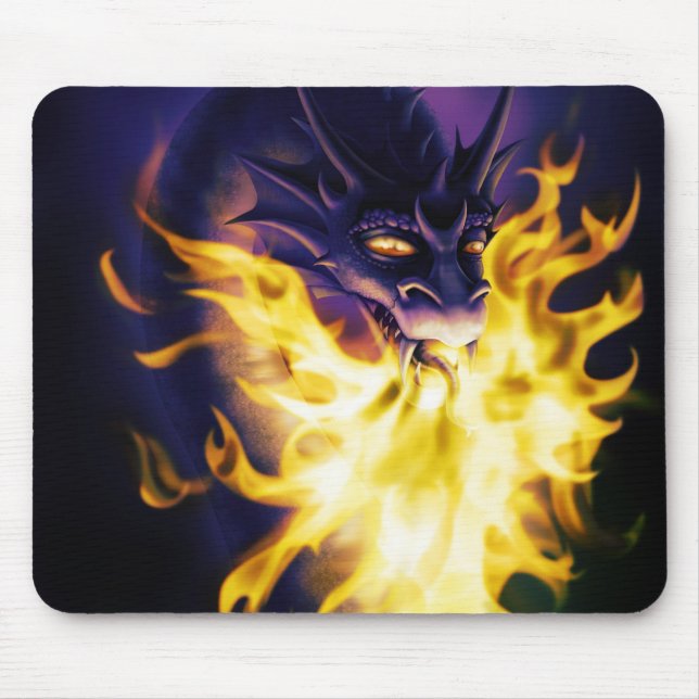 Firebreather Mouse Mat (Front)