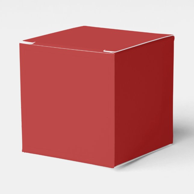 Firebrick Classic Favour Box (Front Side)