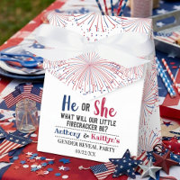 Firecracker 4th Of July Gender Reveal Party