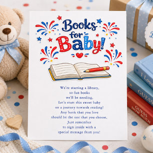 Firecracker Books for Baby Card