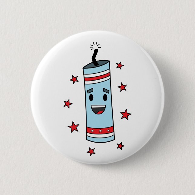 Firecracker - Button (Front)