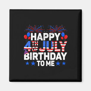 Firecracker Fireworks Usa Flag Happy 4th Of July B Magnet