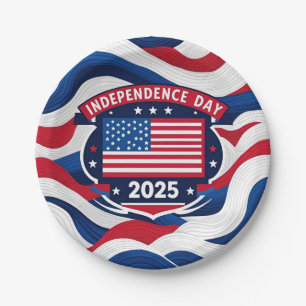 Firecracker Kids’ Independence Bowls Paper Plate