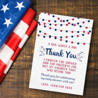 Firecracker On The Way! 4th Of July Baby Shower