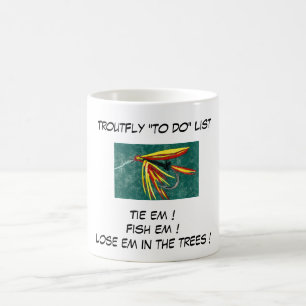 "Firecracker - Trout Fly "To Do List" Mug
