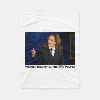 Fired By 81 Million People  Fleece Blanket