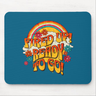 Fired Up, Ready To Go Obama Protest Chant T-shirt_ Mouse Mat