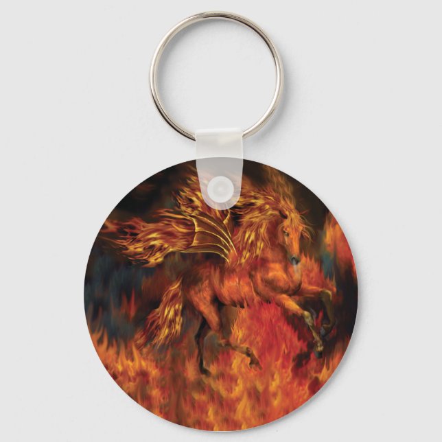 FireDancer Art Keychain (Front)