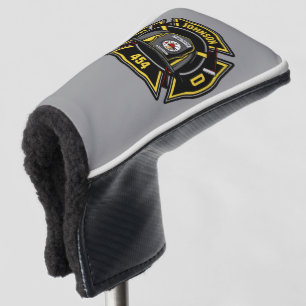 Firefighter ADD NAME Fire Department Rescue Team Golf Head Cover
