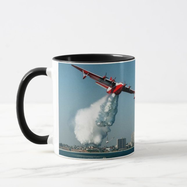 Firefighter aircraft mug (Left)