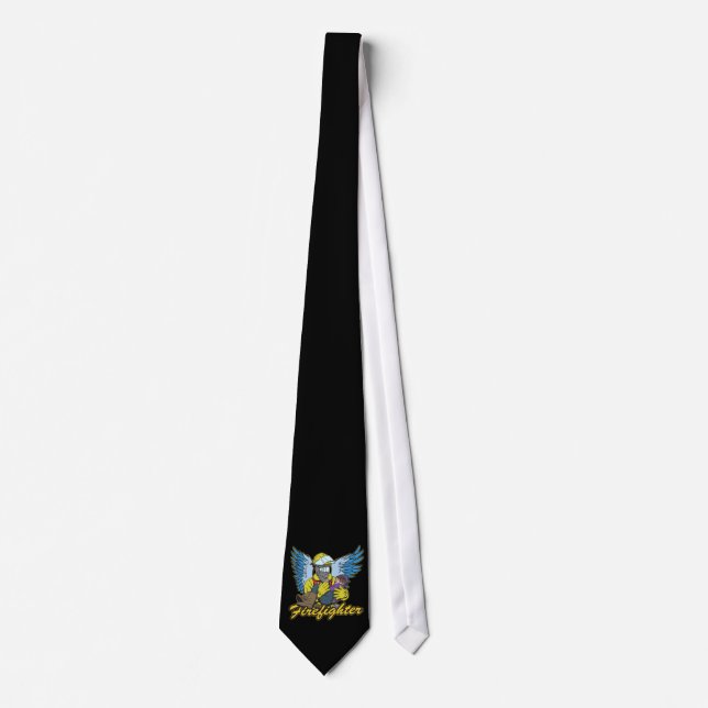 Firefighter Angel Tie (Front)