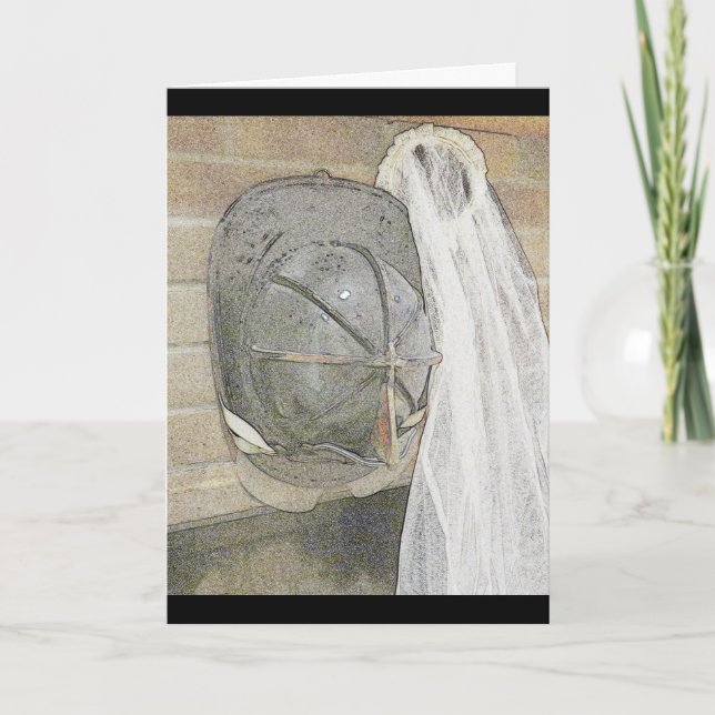 Firefighter Anniversary Card (Front)