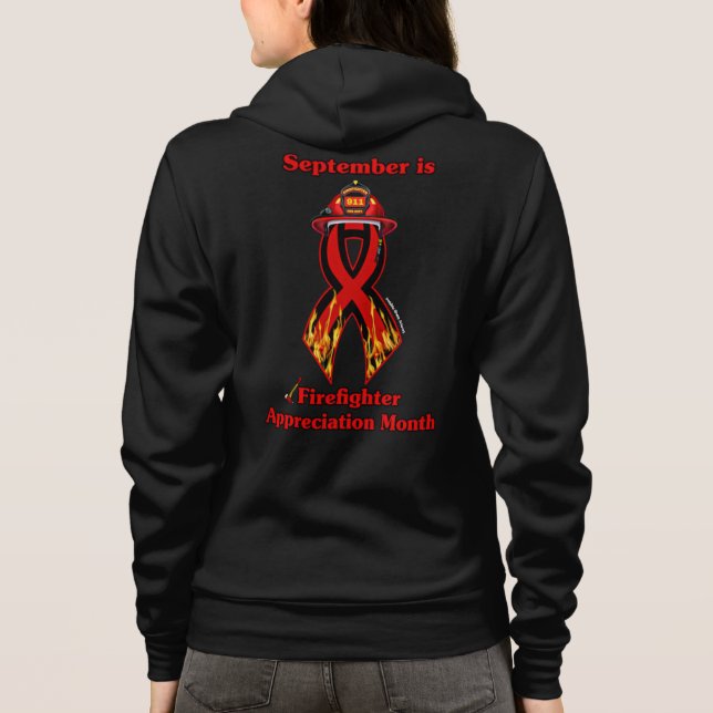 Firefighter Appreciation Month Hoodie (Back)