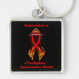 Firefighter Appreciation Month Key Ring