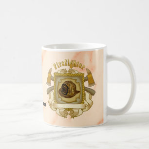 FireFighter Axe Shield Coffee Mug