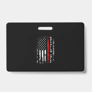 Firefighter Battalion Chief Battalion Chief Gift ID Badge
