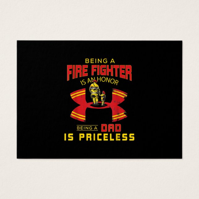 Firefighter - Being A Firefighter Dad (Front)