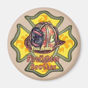 Firefighter brother magnet