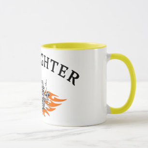 Firefighter Bull Dog Tough Mug