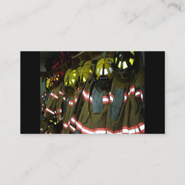 Firefighter Business Cards (Front)