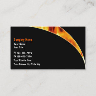 Firefighter Business Cards