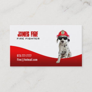 Firefighter Business cards