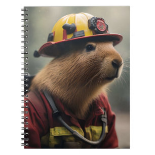 Firefighter Capybara, Notebook