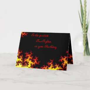 Firefighter Card
