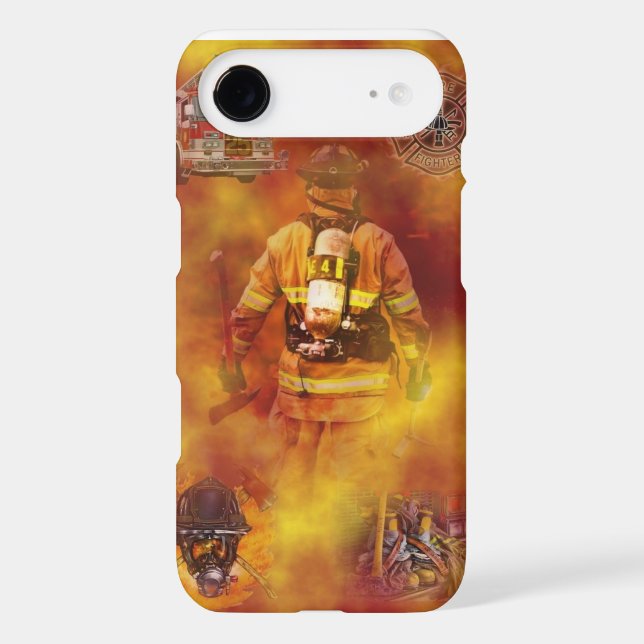 Firefighter Case-Mate iPhone Case (Back)
