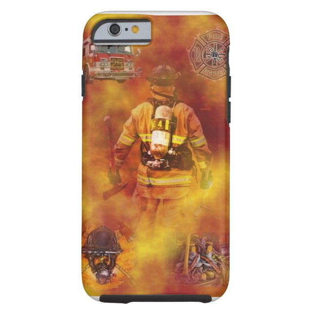 Firefighter Case-Mate iPhone Case (Back)