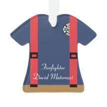 Firefighter Christmas Ornament