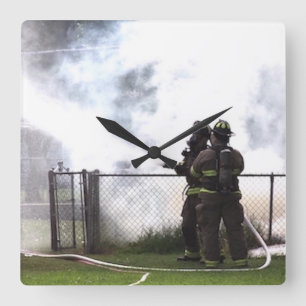 Firefighter Clock