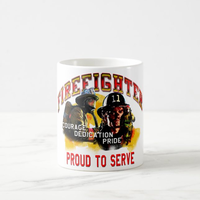 Firefighter Coffee Mug (Center)